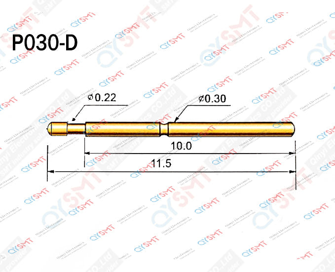 Pogo Pin P030-D – QYSMT