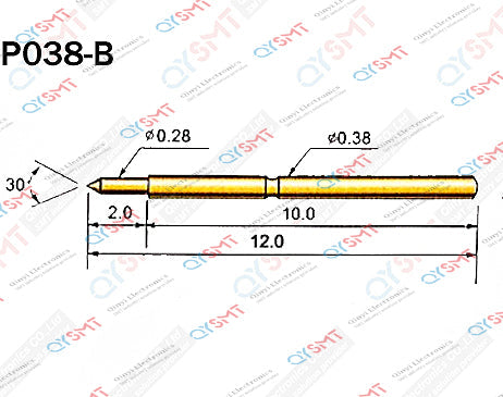 Pogo pin P038-B QYSMT