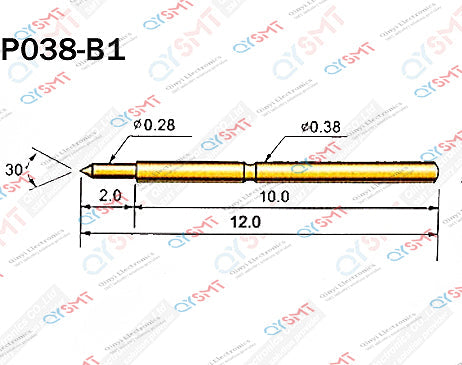 Pogo pin P038-B1 QYSMT