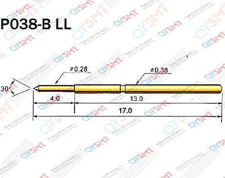 Pogo pin P038-B LL QYSMT