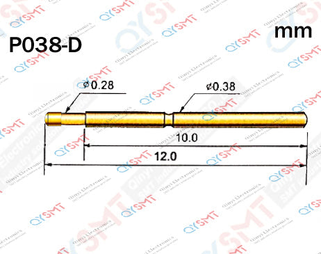 Pogo pin P038-D QYSMT