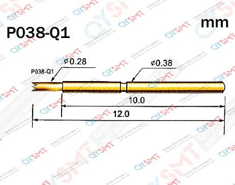 Pogo pin P038-Q1 QYSMT