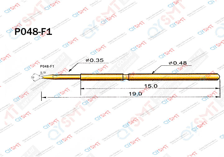 Pogo pin P048-F1 QYSMT