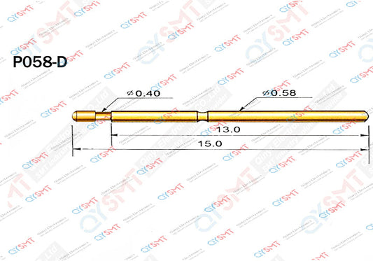 Pogo pin P058-D QYSMT
