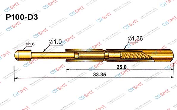 Pogo Pin P100-D3 QYSMT