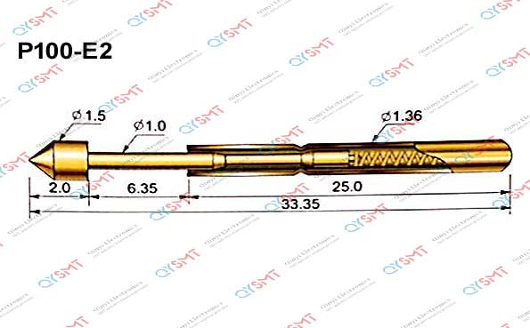 Pogo Pin P100-E2 QYSMT
