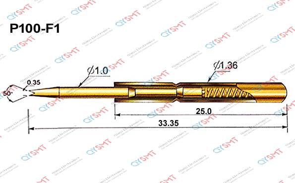 Pogo Pin P100-F1 QYSMT