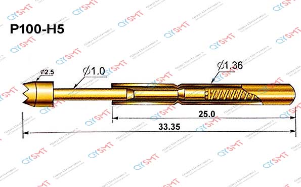 Pogo Pin P100-H5 QYSMT