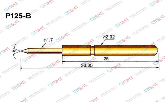 Pogo Pin P125-B QYSMT