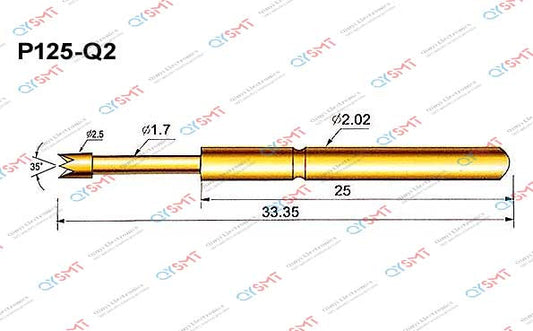 Pogo Pin P125-Q2 QYSMT