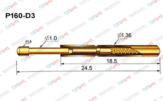 Pogo Pin P160-D3 QYSMT