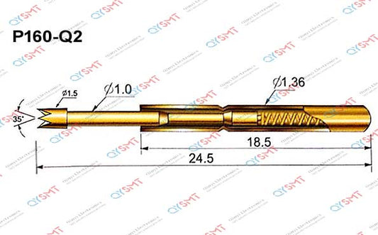 Pogo Pin P160-Q2 QYSMT
