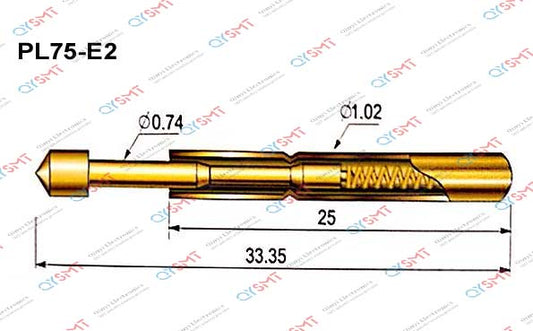 Pogo Pin PL75-E2 QYSMT