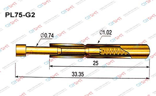 Pogo Pin PL75-G2 QYSMT