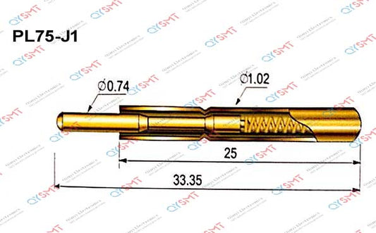 Pogo Pin PL75-J1 QYSMT