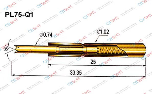 Pogo Pin PL75-Q1 QYSMT