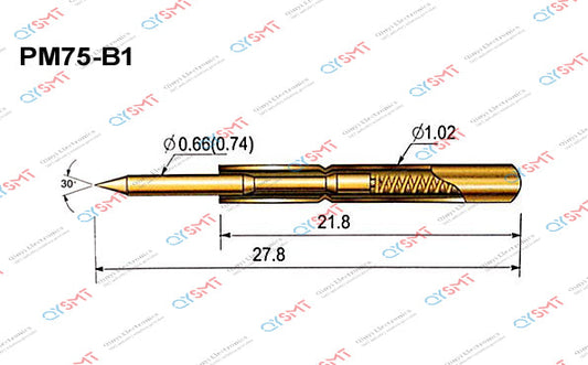 Pogo Pin PM75-B1 QYSMT